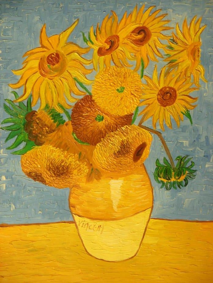 Aprender Sobre Imagem Desenho Girassol Van Gogh Para Colorir Br The